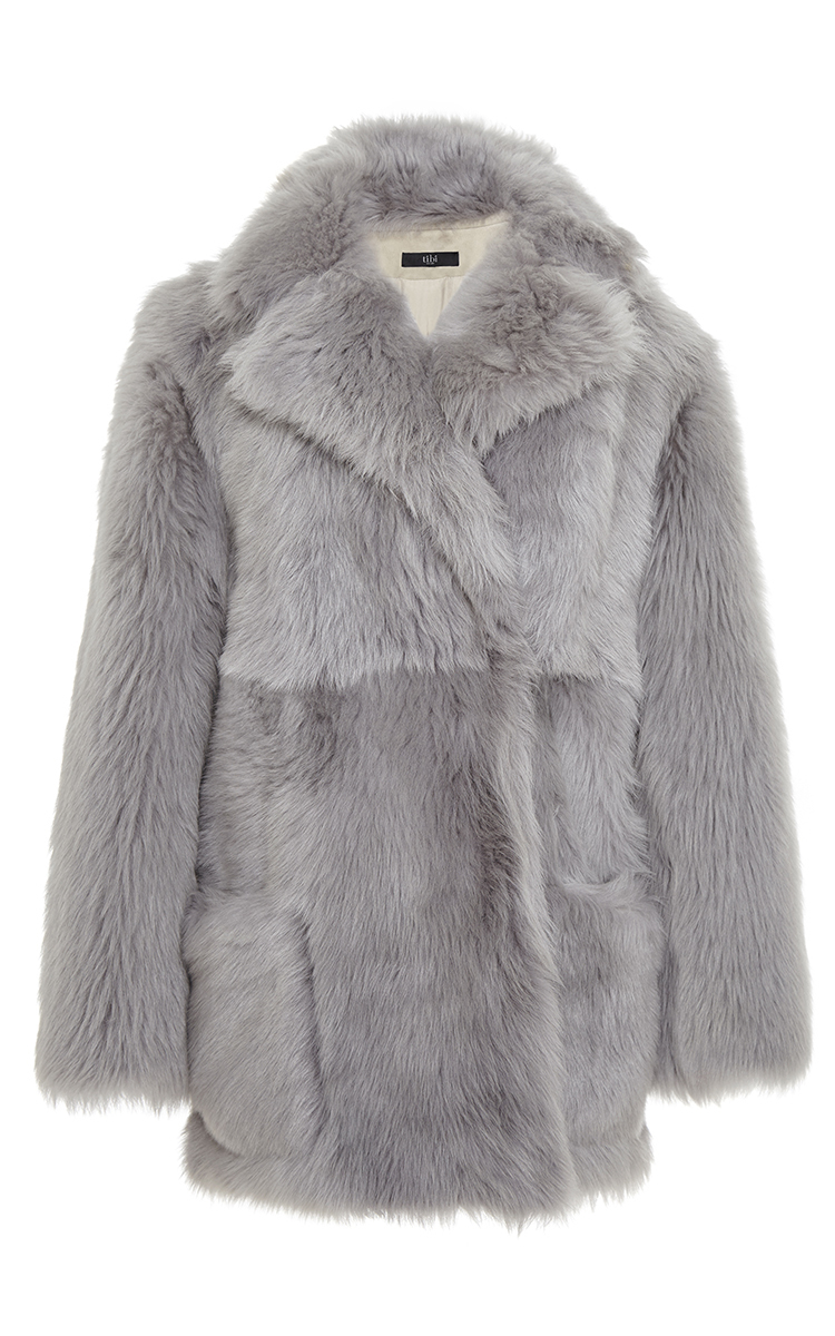 tibi shearling jacket