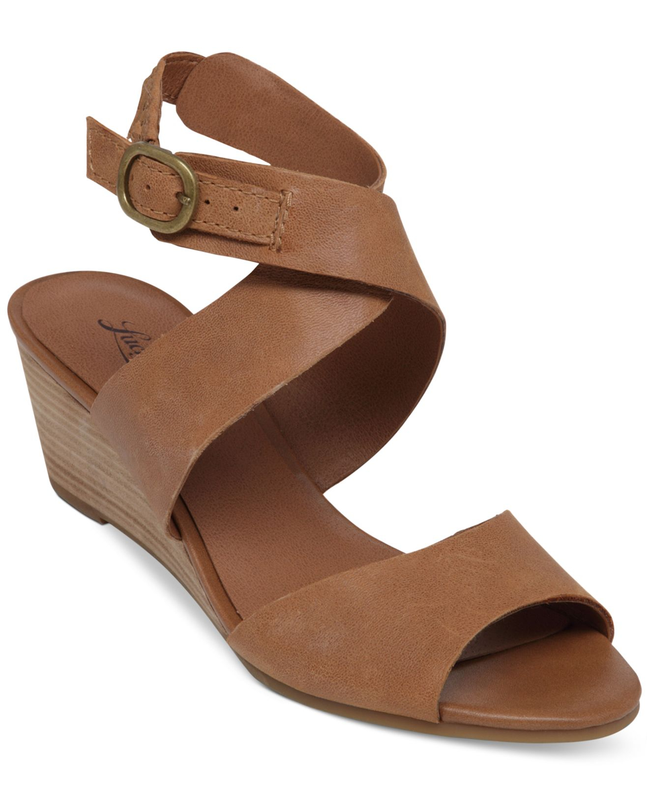 lucky brand wedge sandals