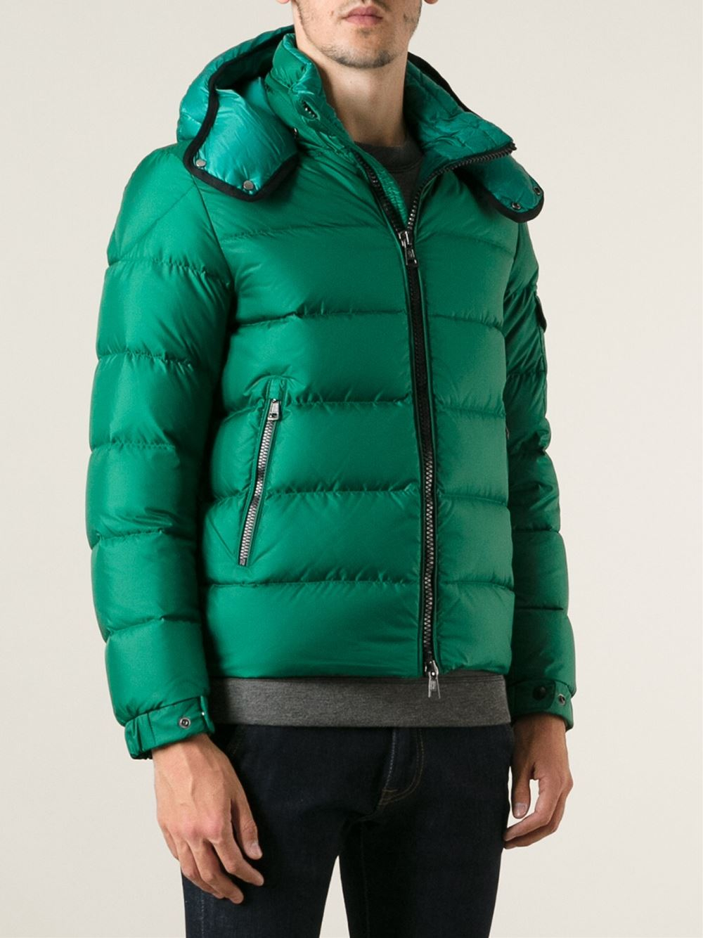 moncler maya emerald green