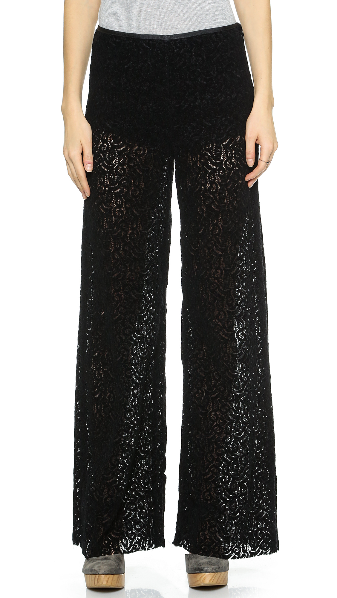 Free people lace pants Clearance