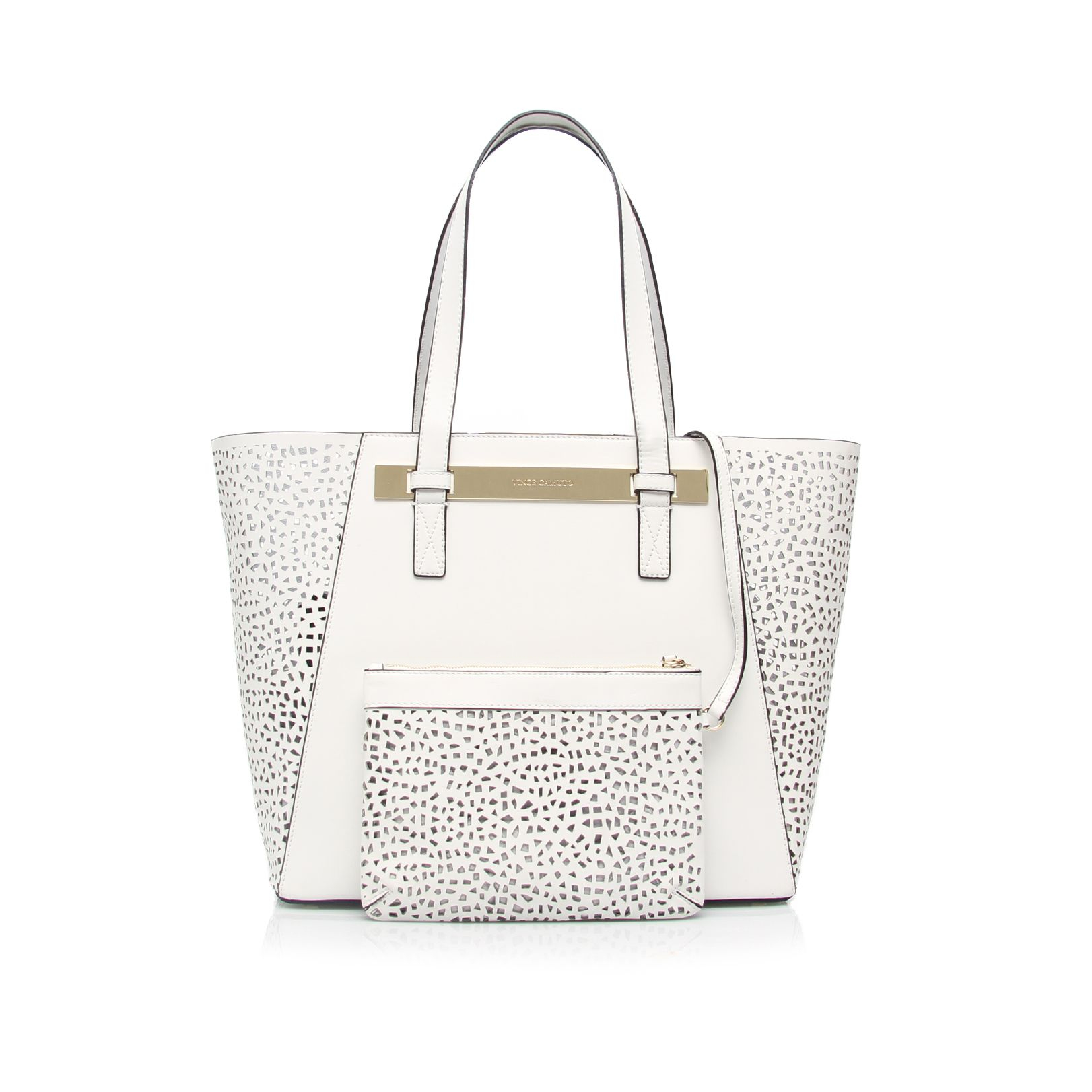 Vince Camuto Jace Tote Bag in White | Lyst