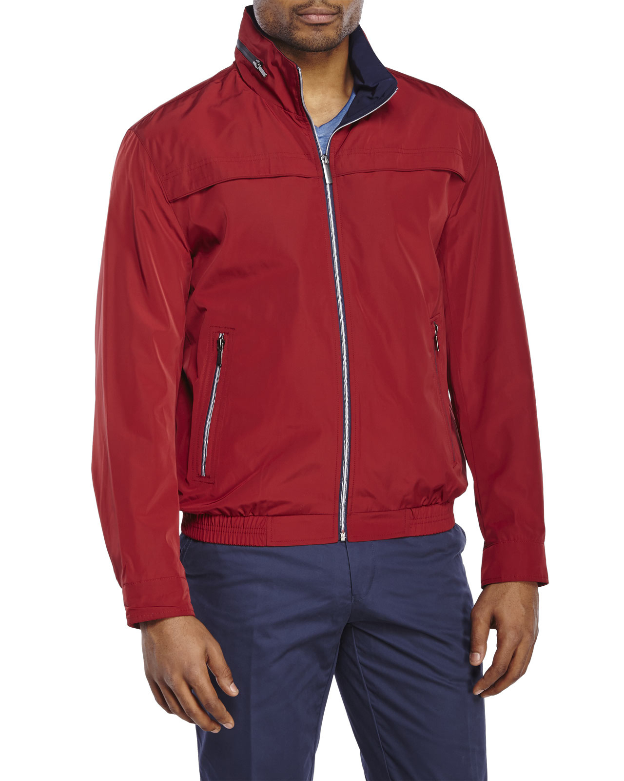 Lyst - London Fog Cire Packable Jacket in Red for Men