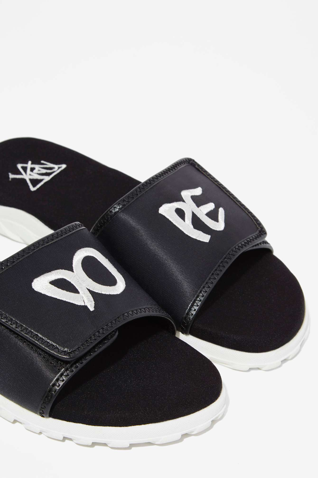 nasty gal black sandals