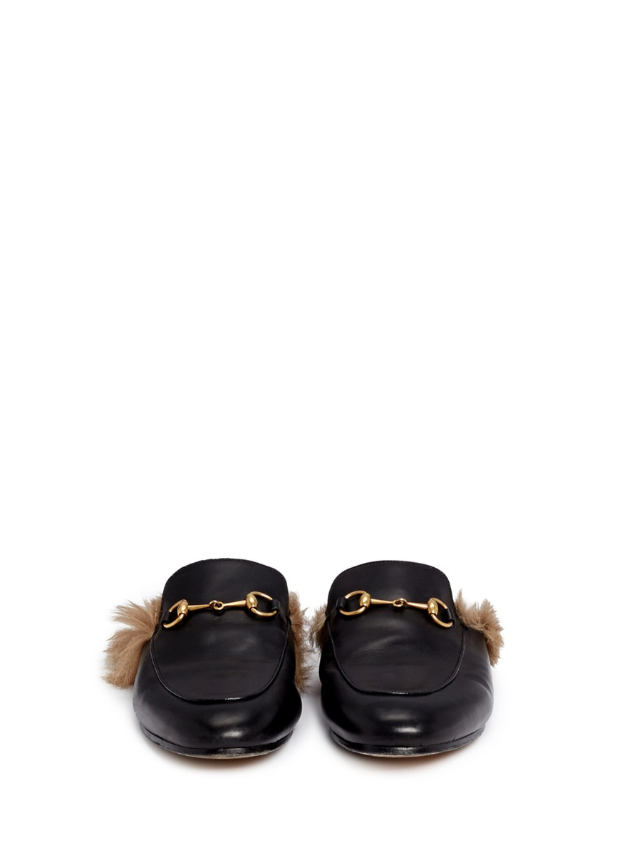 gucci loafer slides sale