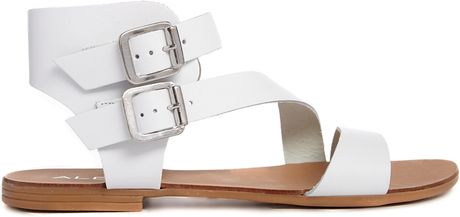 aldo white flats