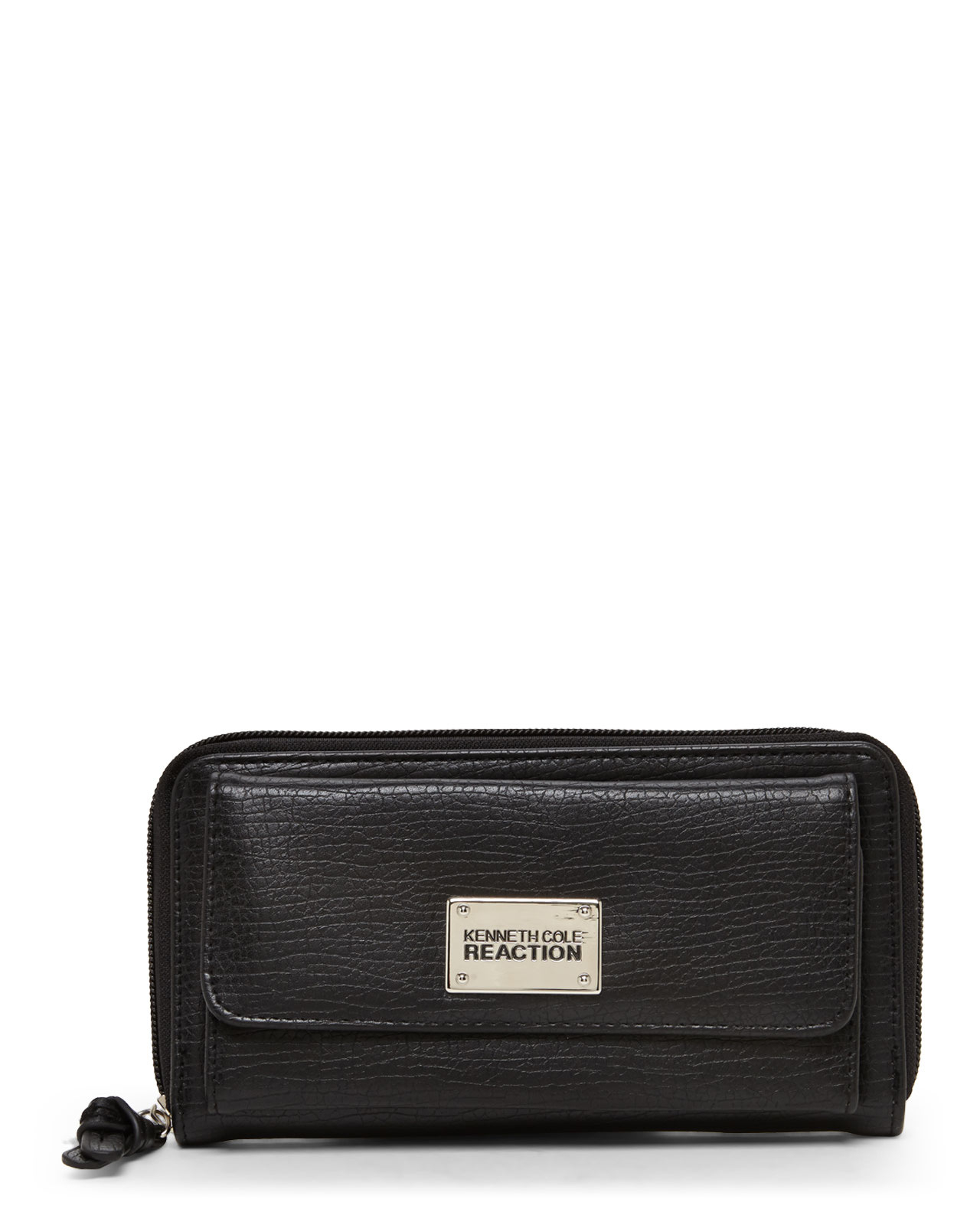 cole reaction Black Pebbled Urban Organizer Wallet in Black Lyst