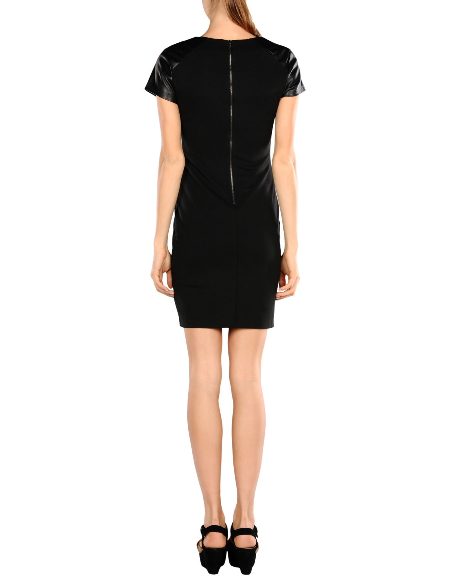 Lyst - Earth couture Short Dress in Black