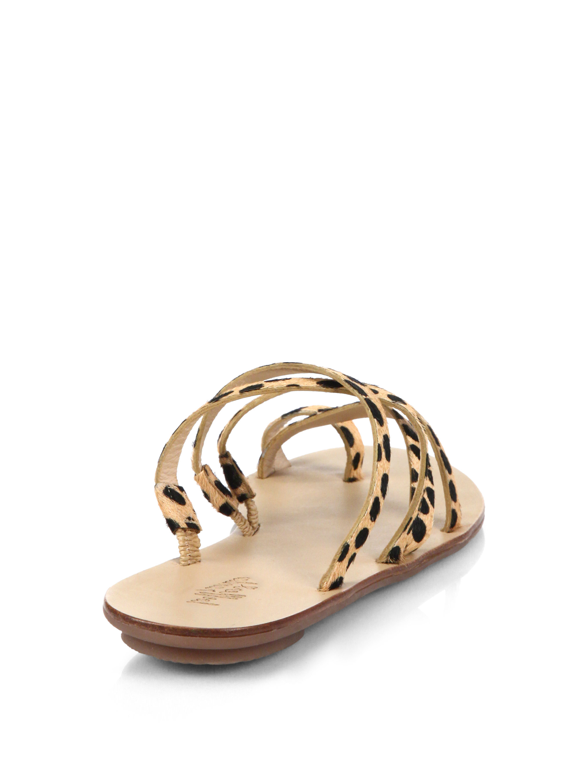 loeffler randall cheetah sandals