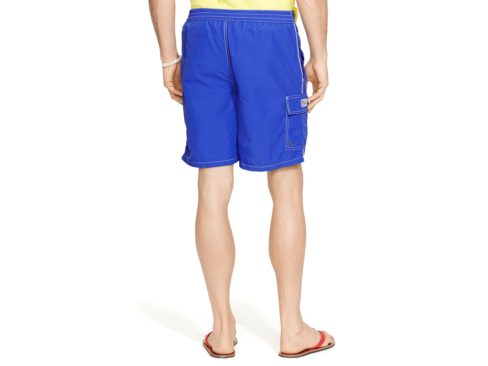Yiaed Rabbit And Cloud Print Mens Swim Trunks Bathing Suit Compression Liner Beach Swim Shorts Swimwear Quick Dry Zipper Pocket No Chafing Board Short Xx