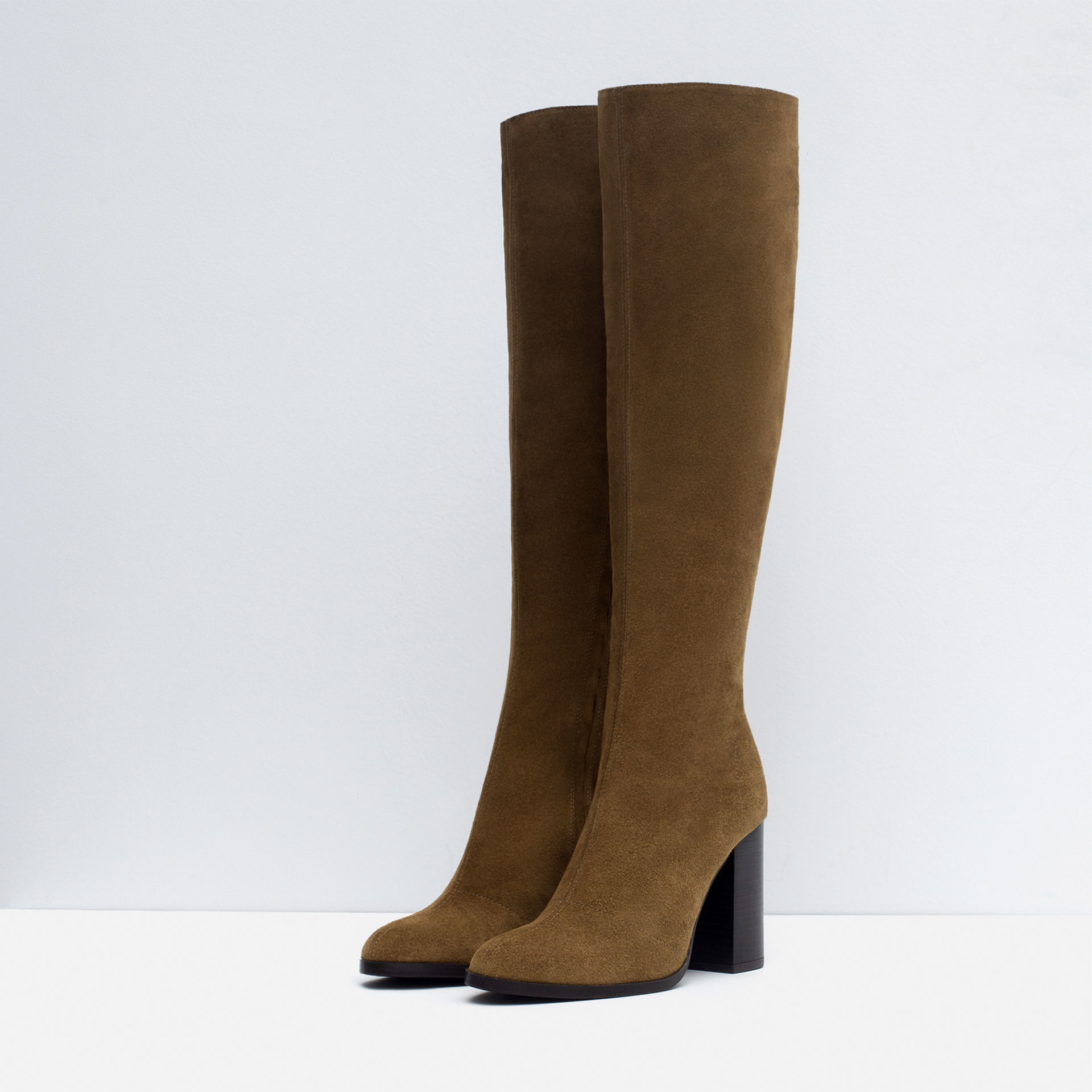 zara high heel boots