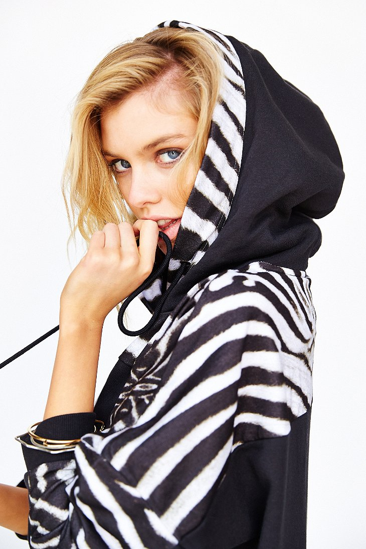 adidas zebra hoodie