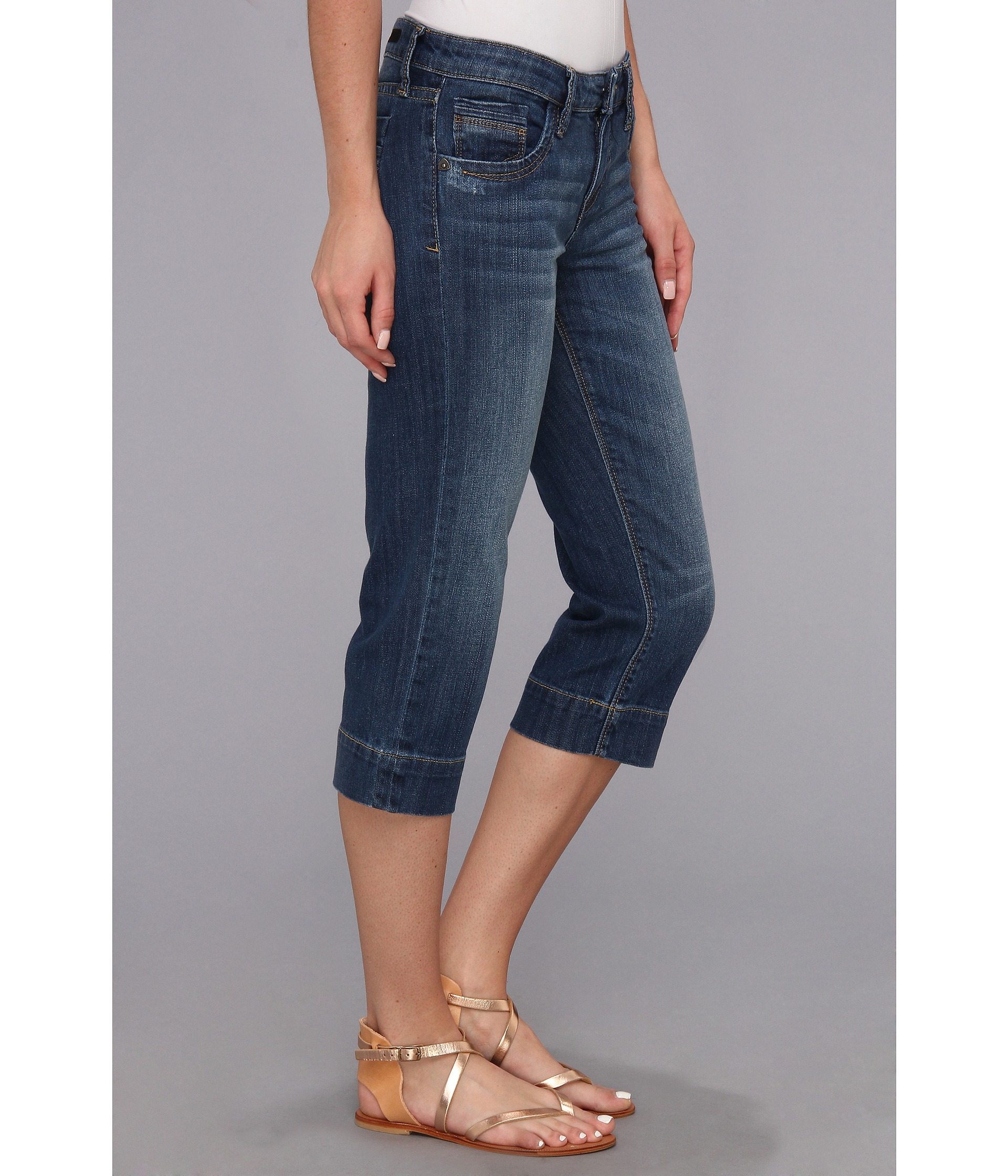 kut from the kloth cropped jeans