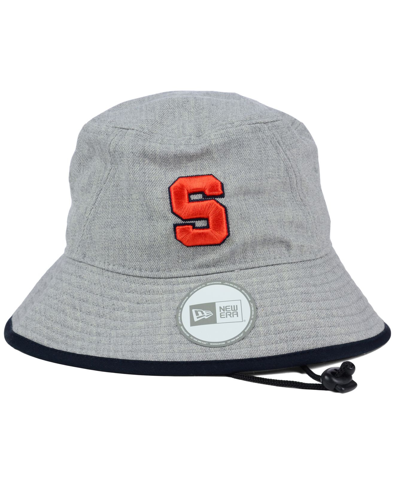 KTZ Syracuse Orange Tip Bucket Hat in Gray - Lyst