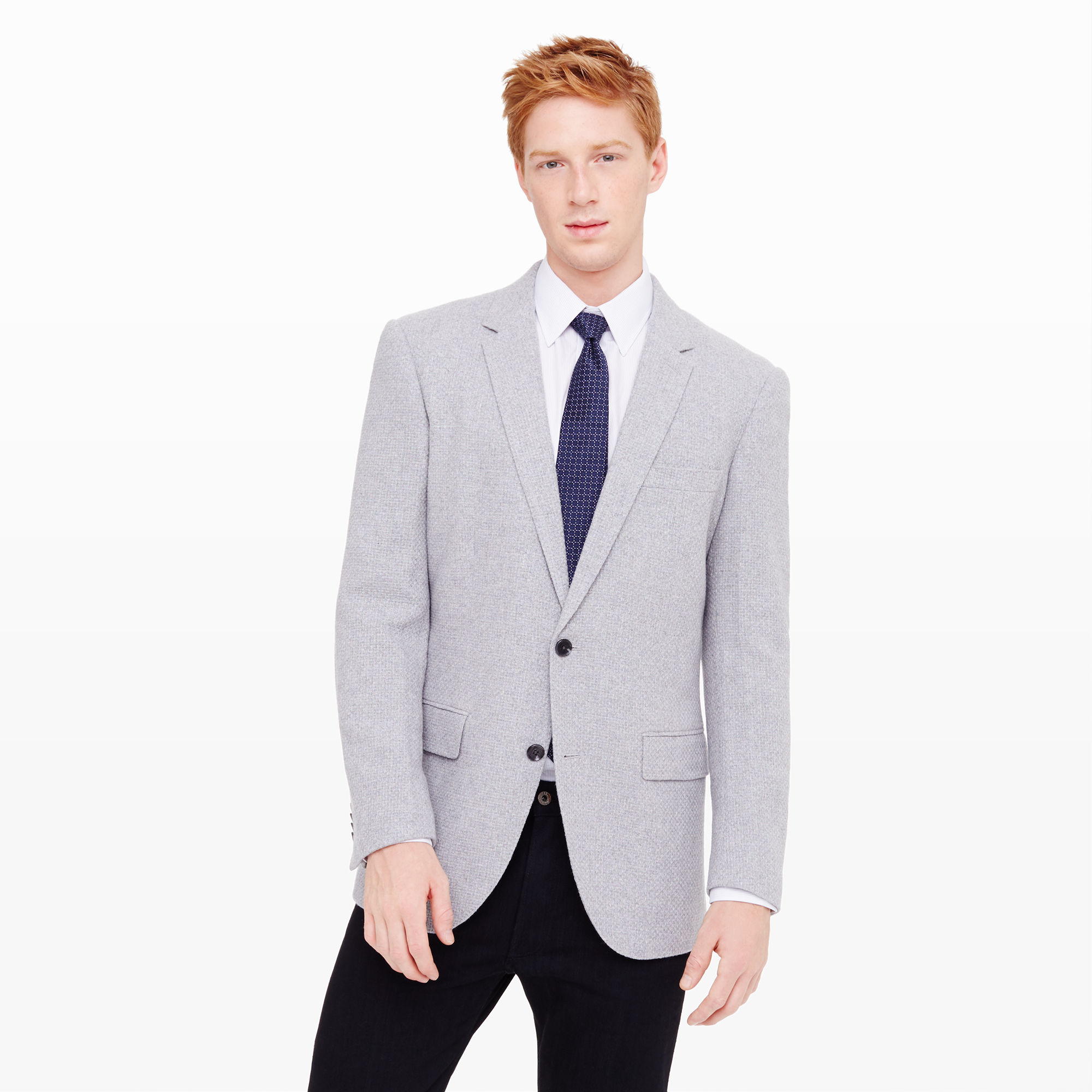 basketweave blazer