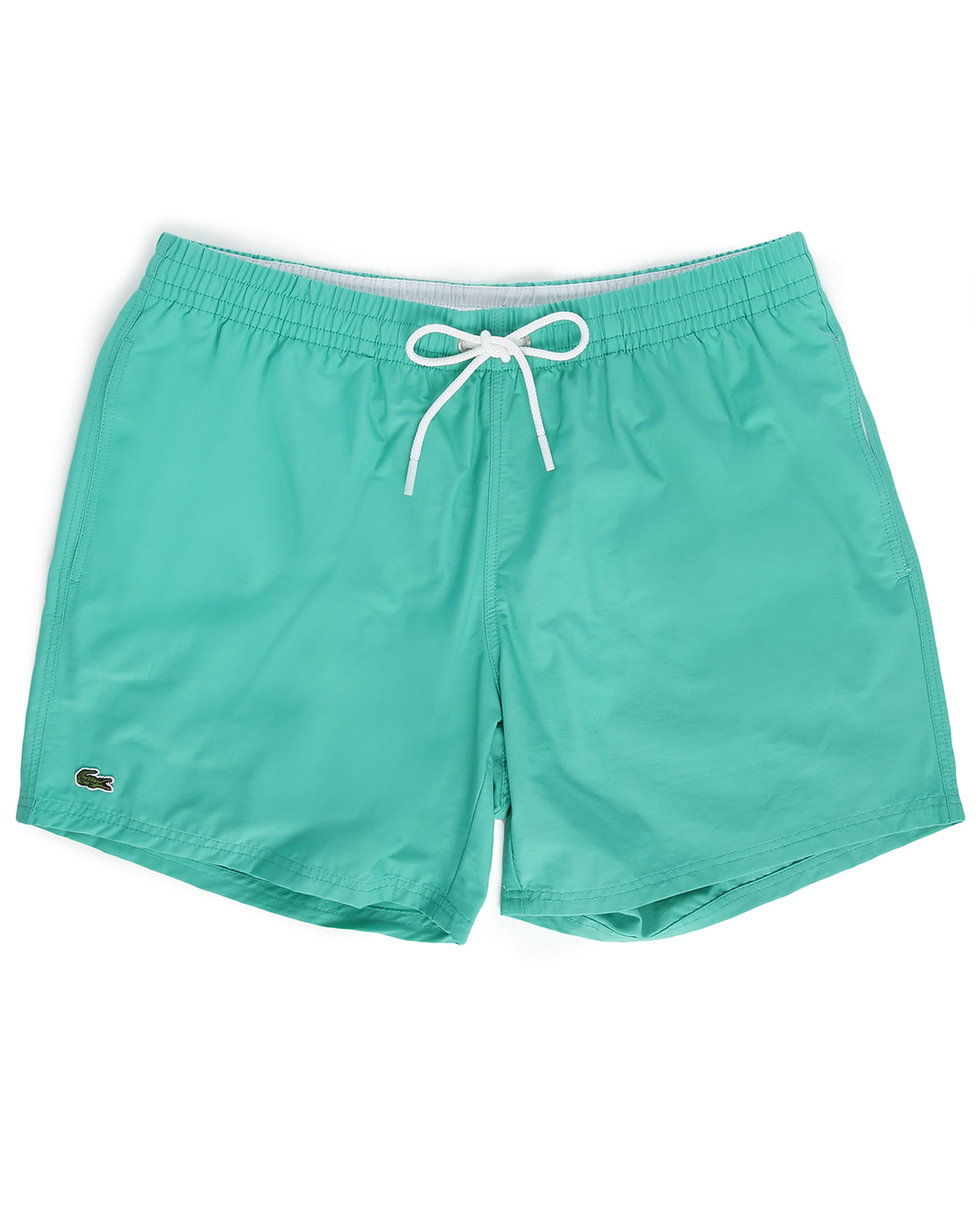 Lacoste Aqua Logo Swim Shorts in Green for Men  Lyst