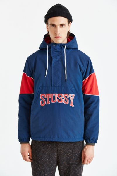 stussy pullover jacket