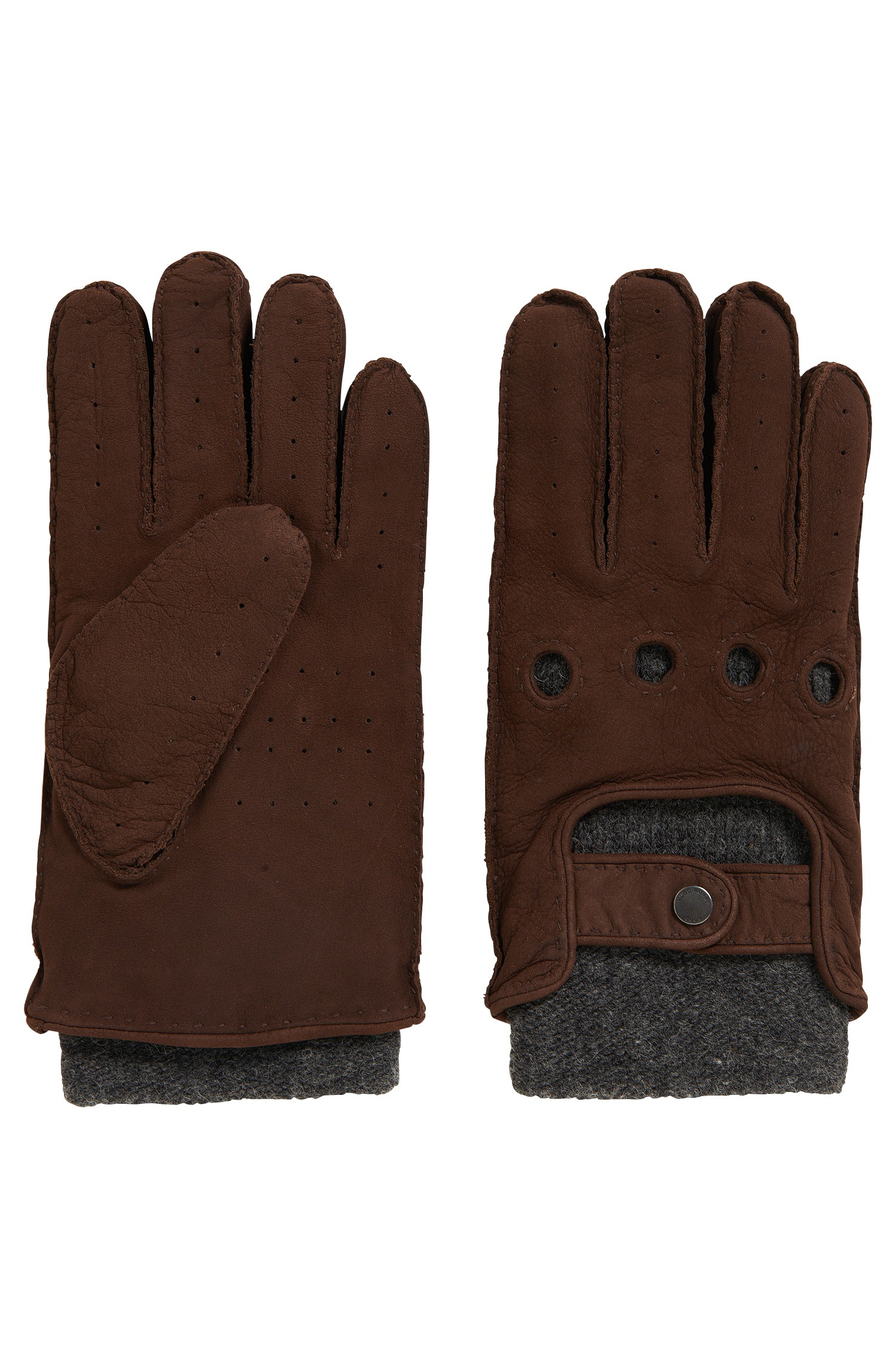 knit driving gloves
