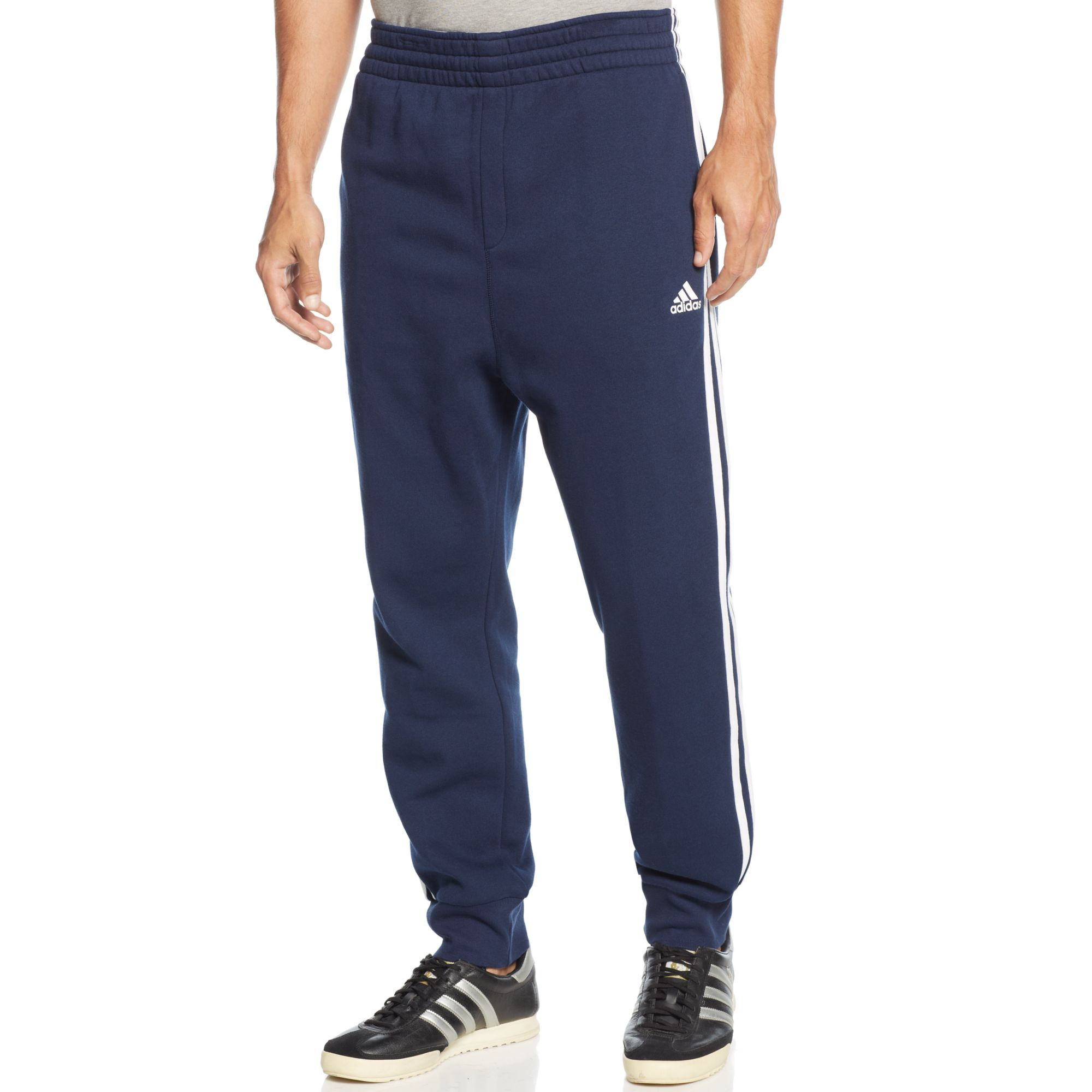 pants with white stripe