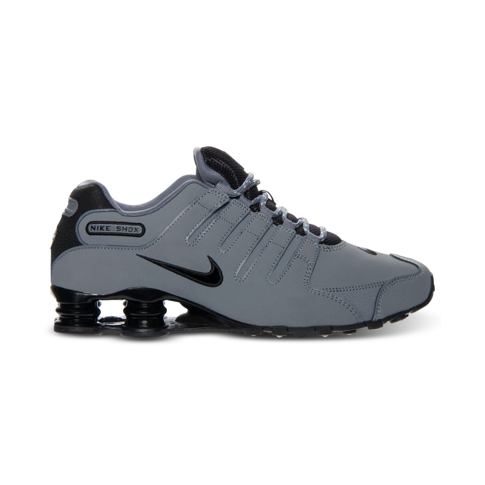 Nike Mens Shox Nz Eu Running Sneakers in Gray for Men | Lyst