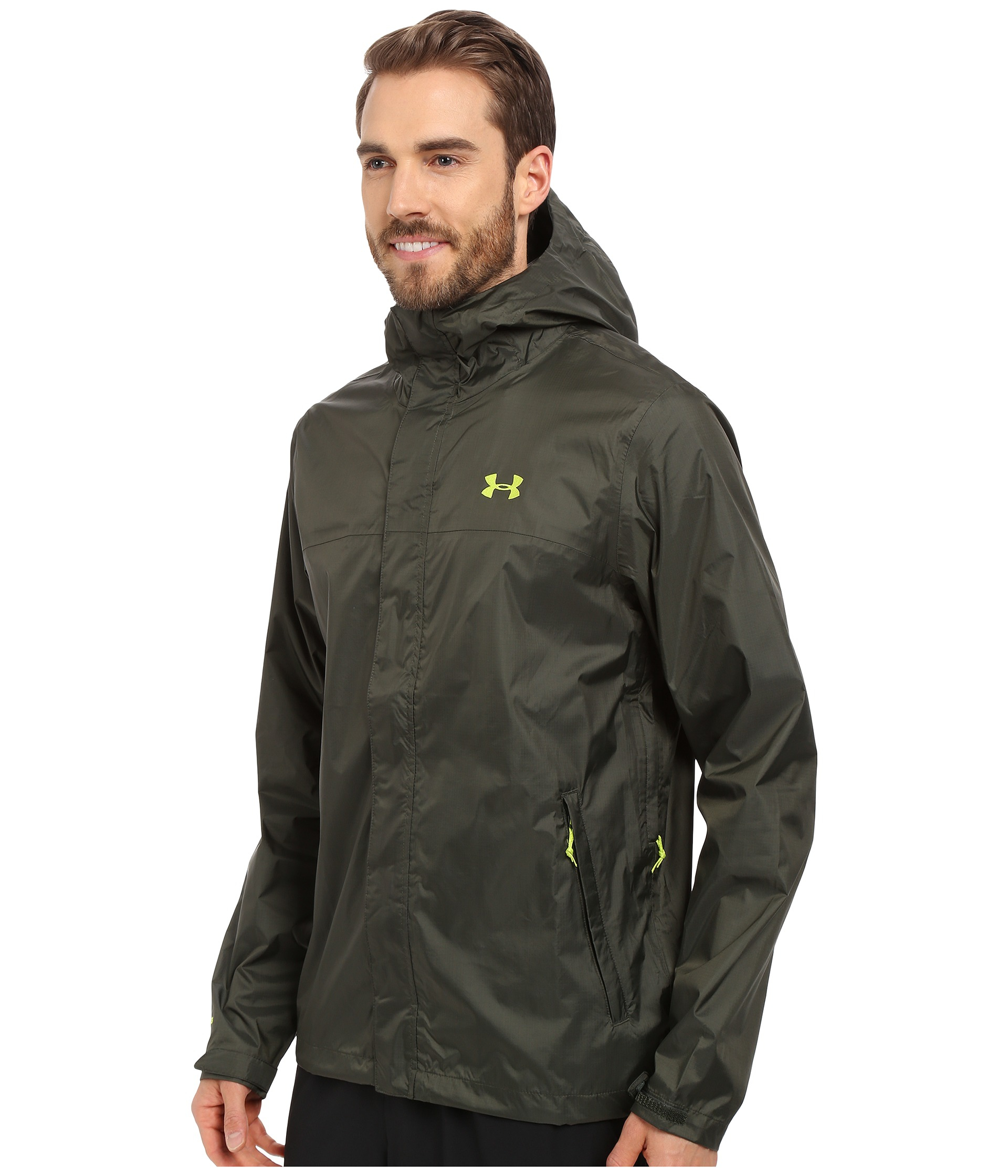 under armour green jacket