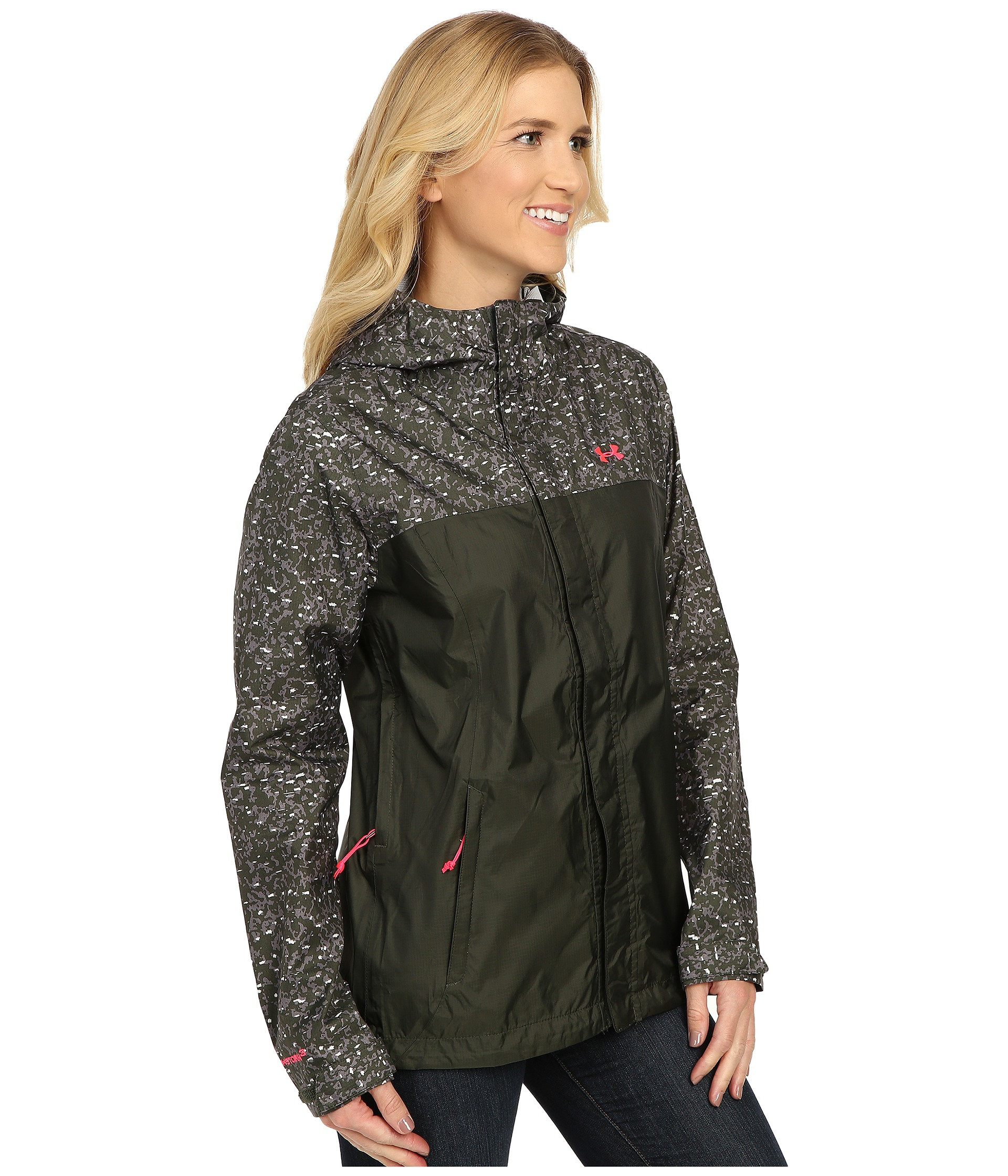 under armour jacket green