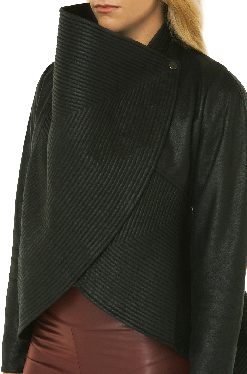 Gracia Dark Knight Jacket Black In Lyst Gallery
