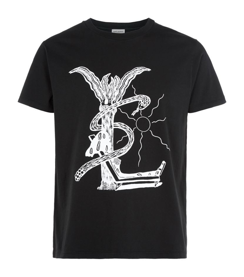saint laurent malibu tee
