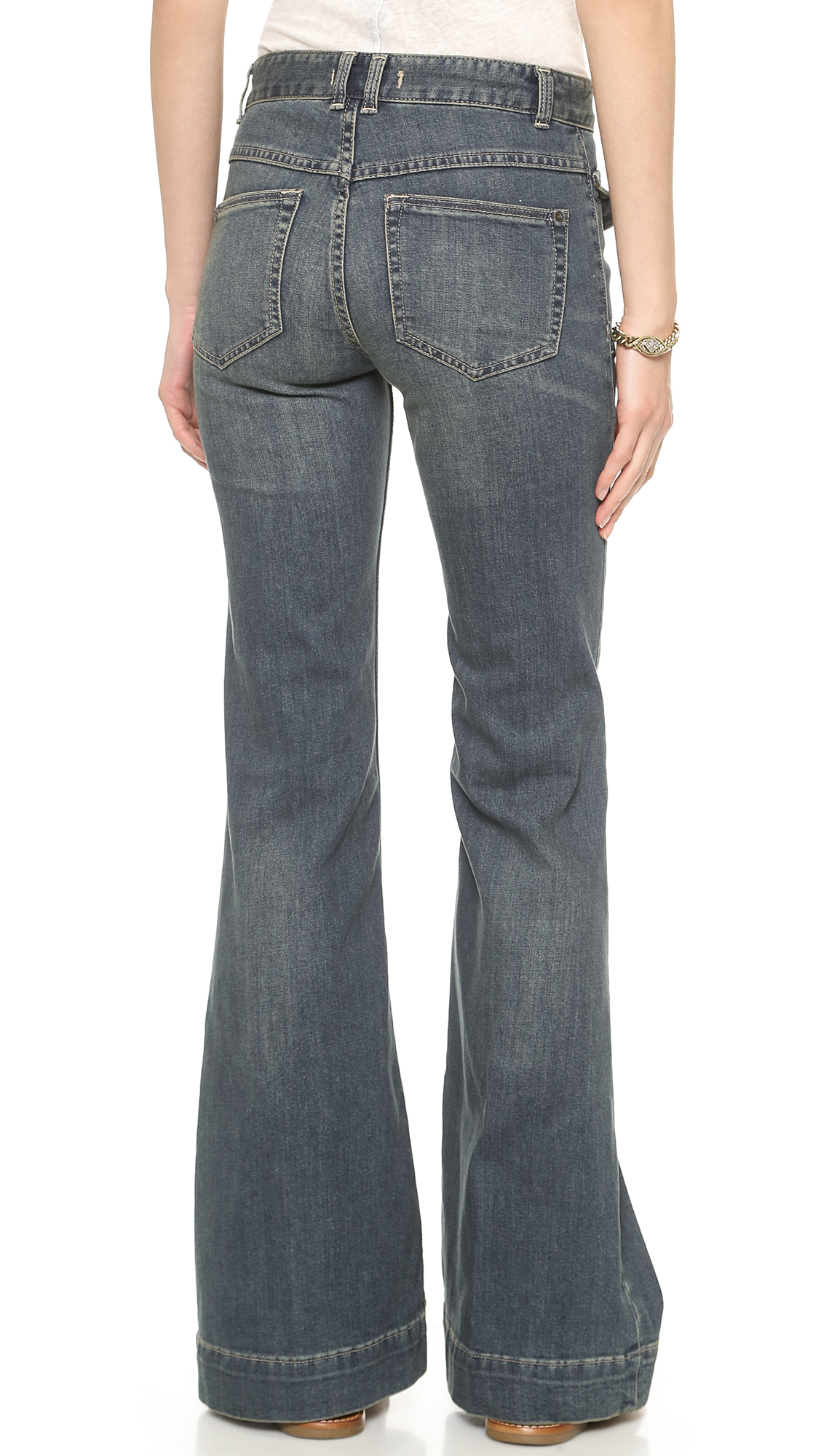 fit n flare jeans