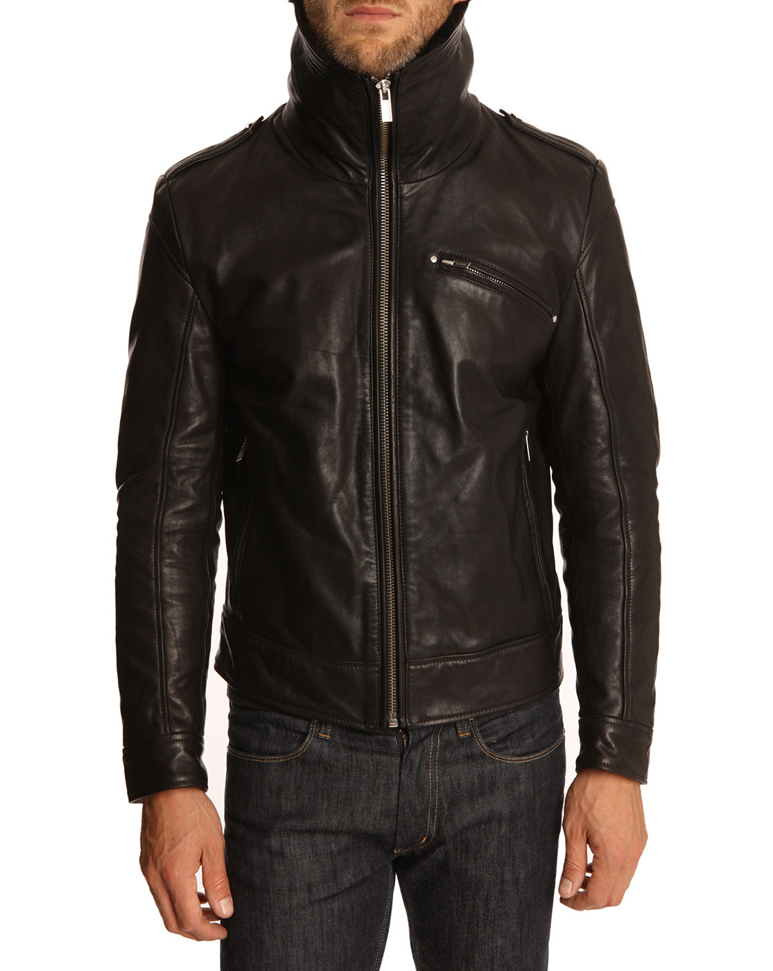 Hugo Boss Leather Jackets Mens Ima Kadima Hugo Boss Leather Jackets Mens
