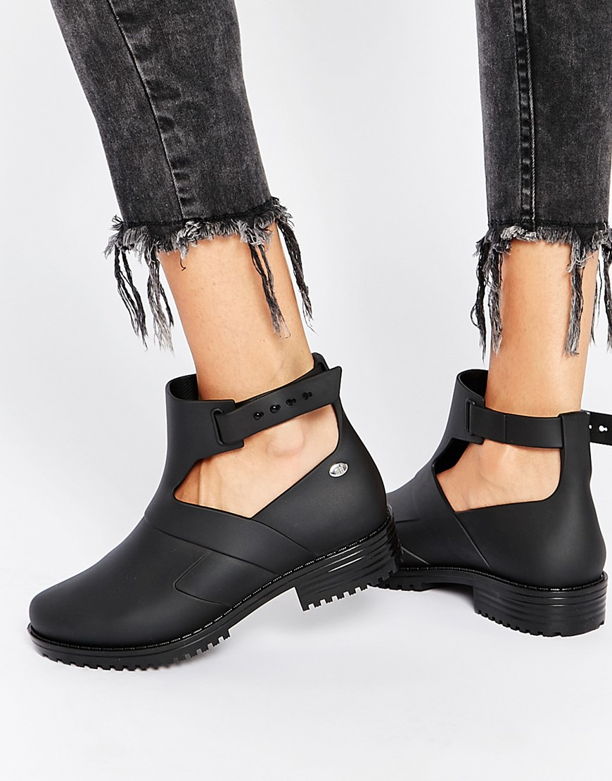 open ankle boots
