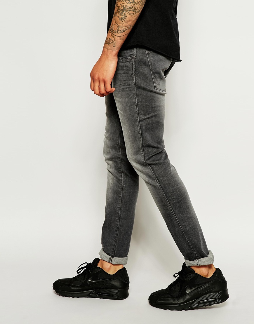 gray wrangler jeans
