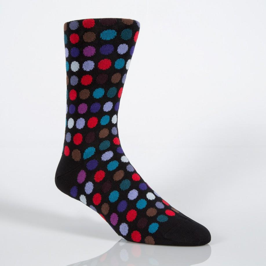 Paul smith Men's Black Multi-coloured Polka Dot Socks in Multicolor for ...