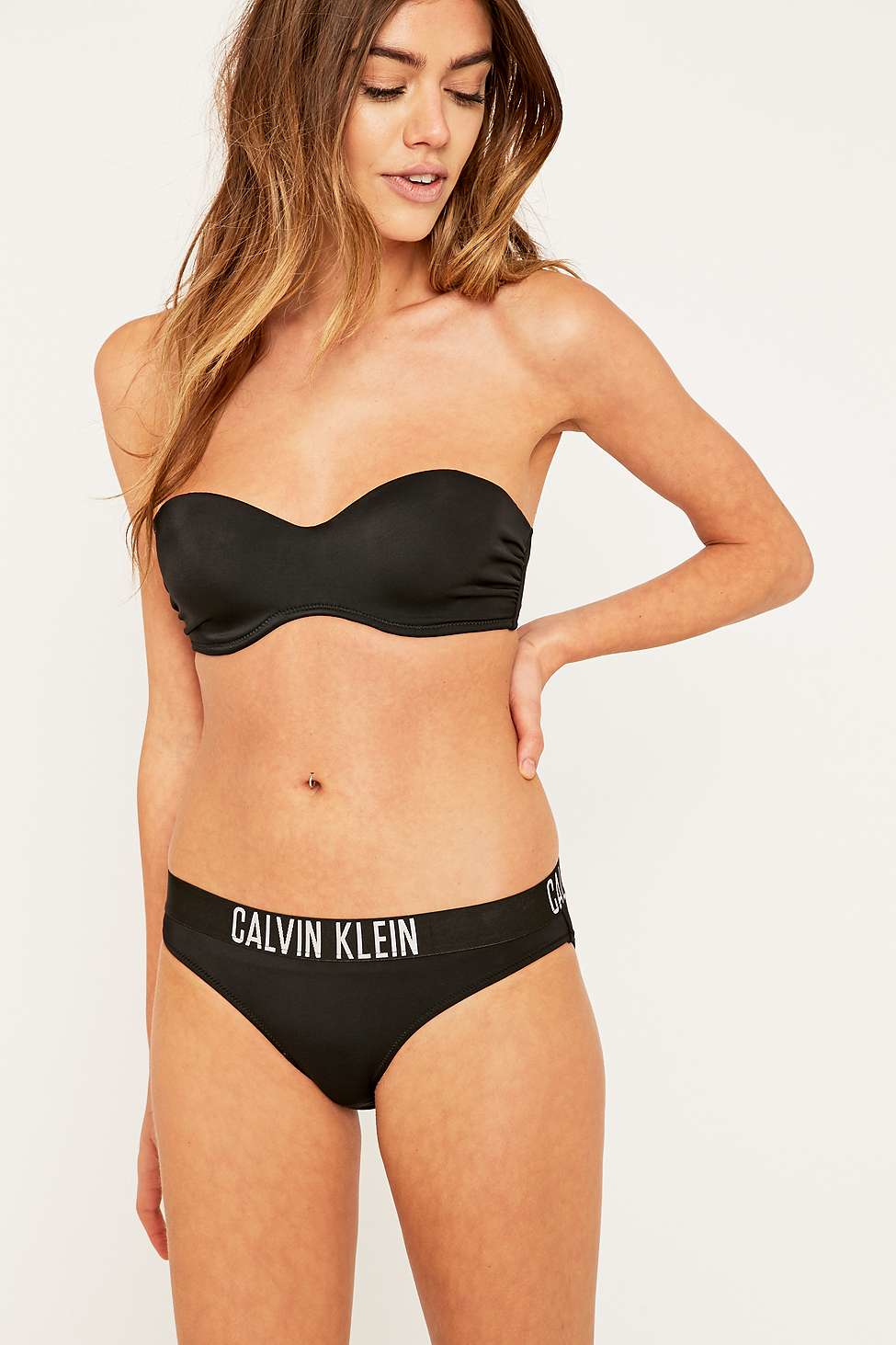 bandeau bikini top calvin klein