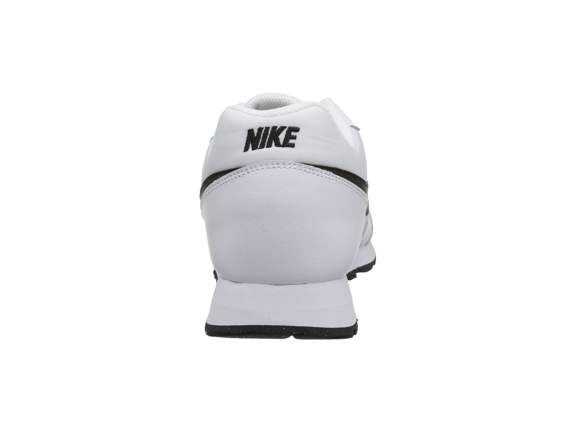 Nike Md Runner 2 Leather in White/Black (White) for Men | Lyst