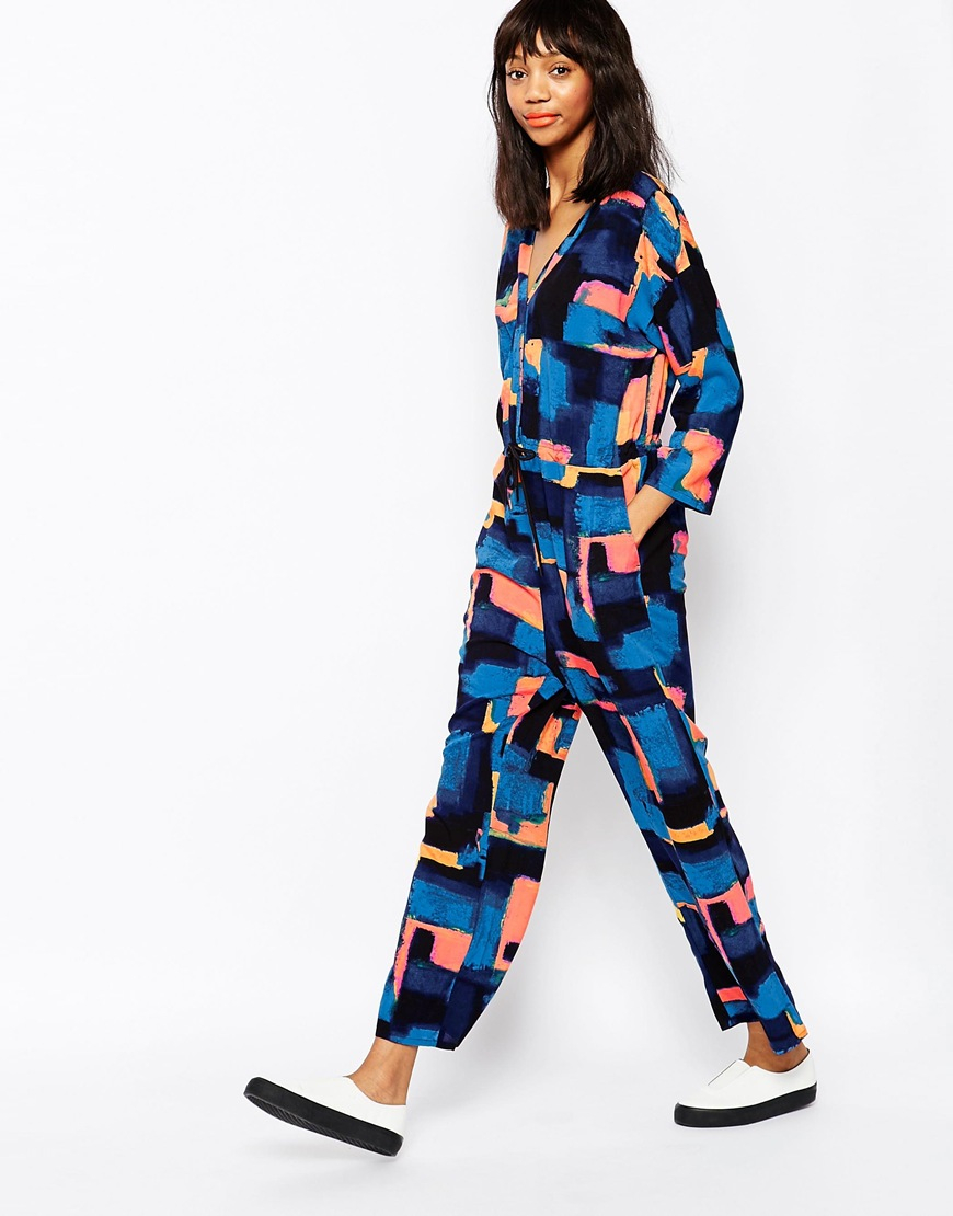 monki wide leg jumpsuit