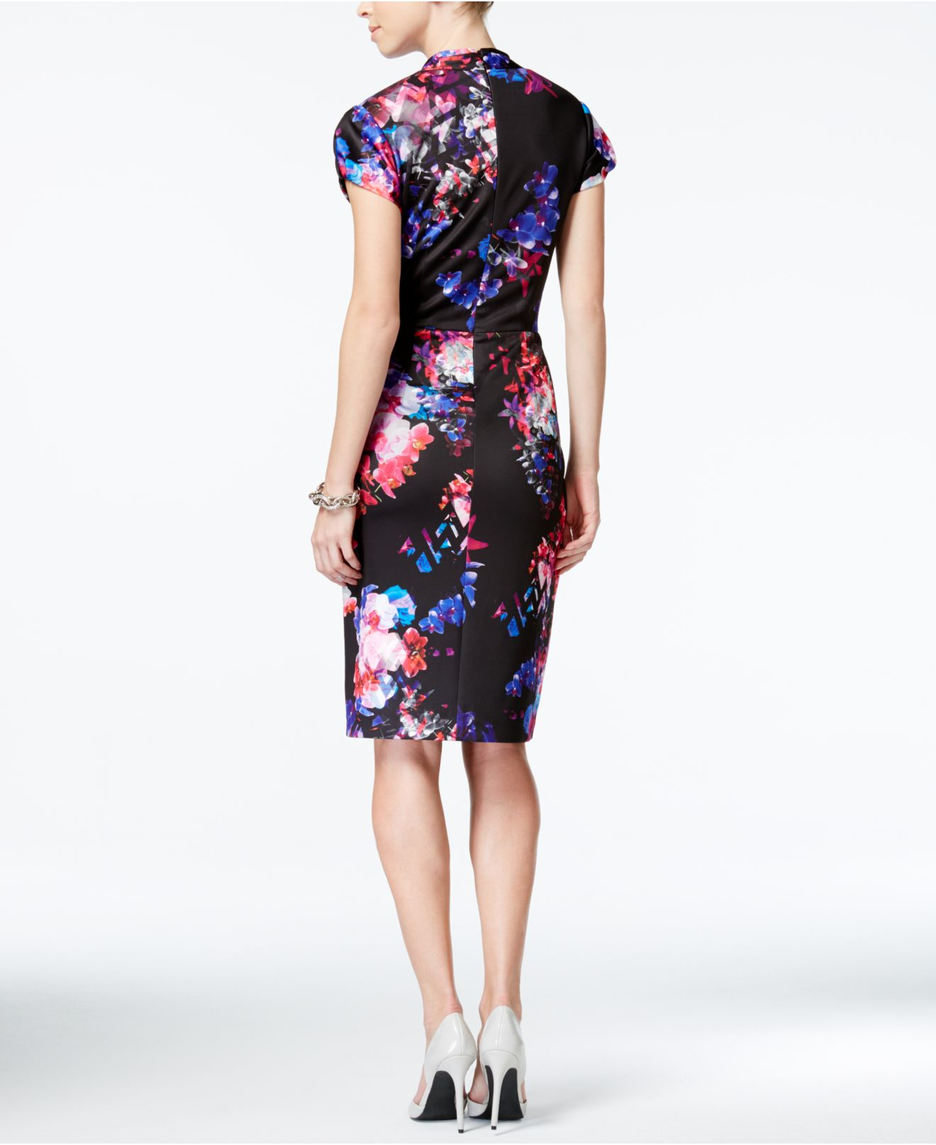 Betsey Johnson Synthetic Floral-print ...