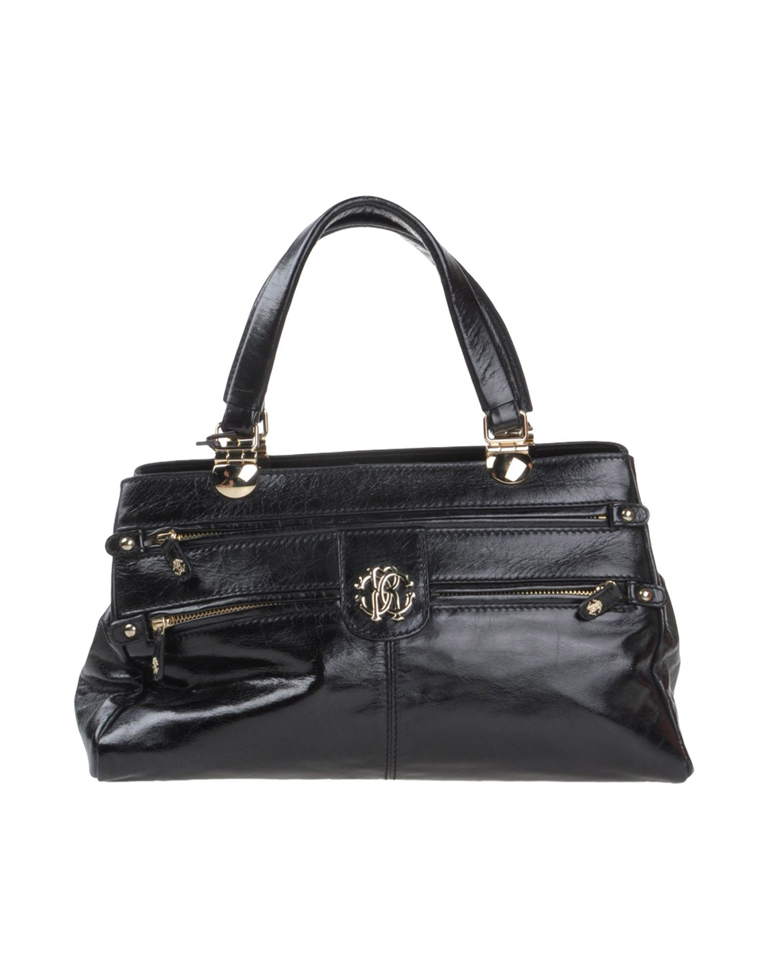 Roberto Cavalli Handbag in Black | Lyst