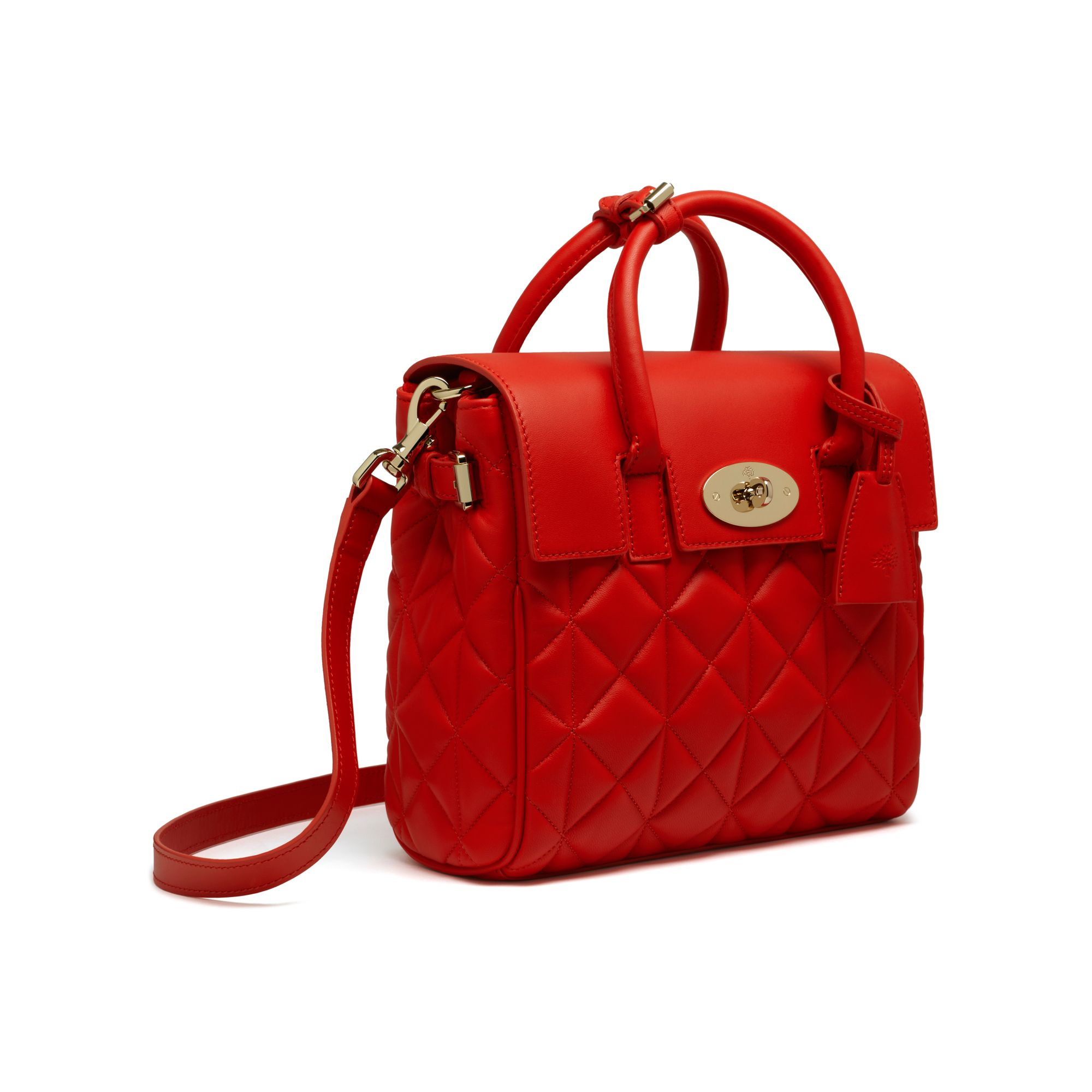 Mulberry Mini Cara Delevingne Bag in Red | Lyst
