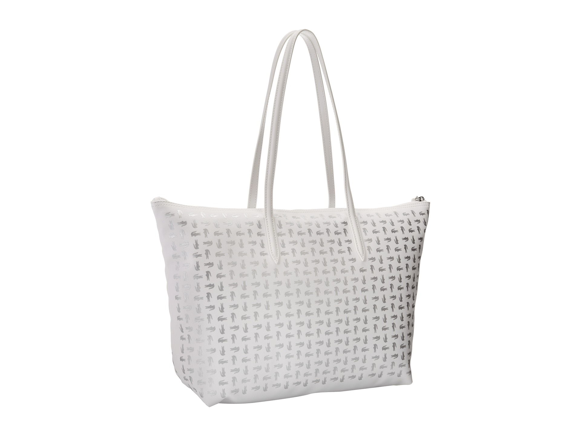 lacoste tote bag gold