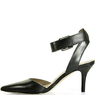 sam edelman black strap heels