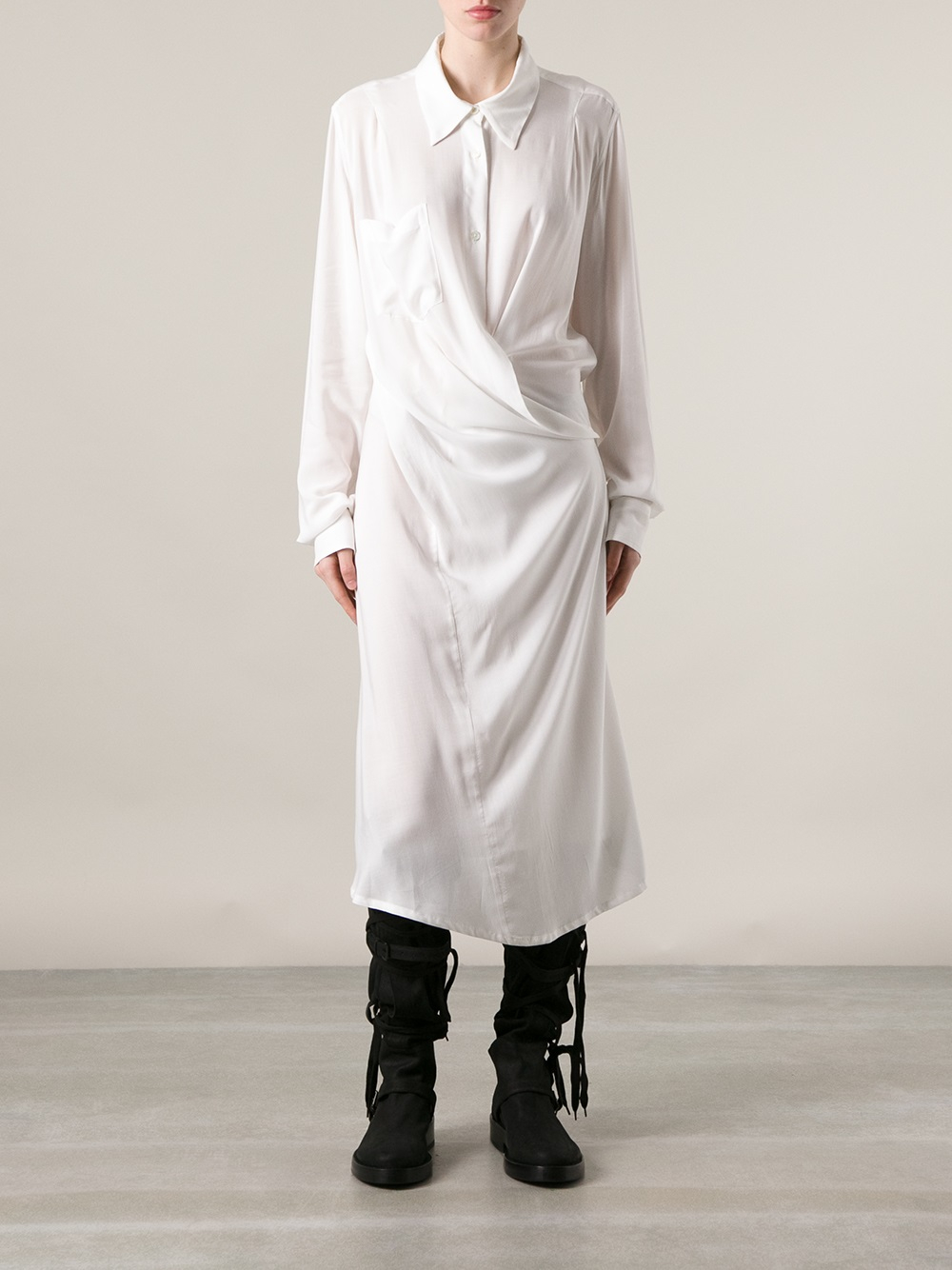 Ann demeulemeester shirt dress Clearance