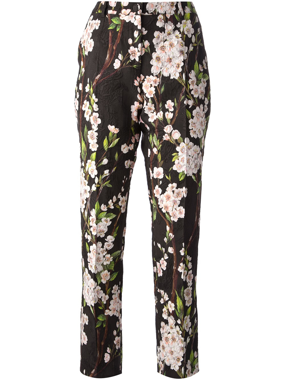 dolce and gabbana floral pants