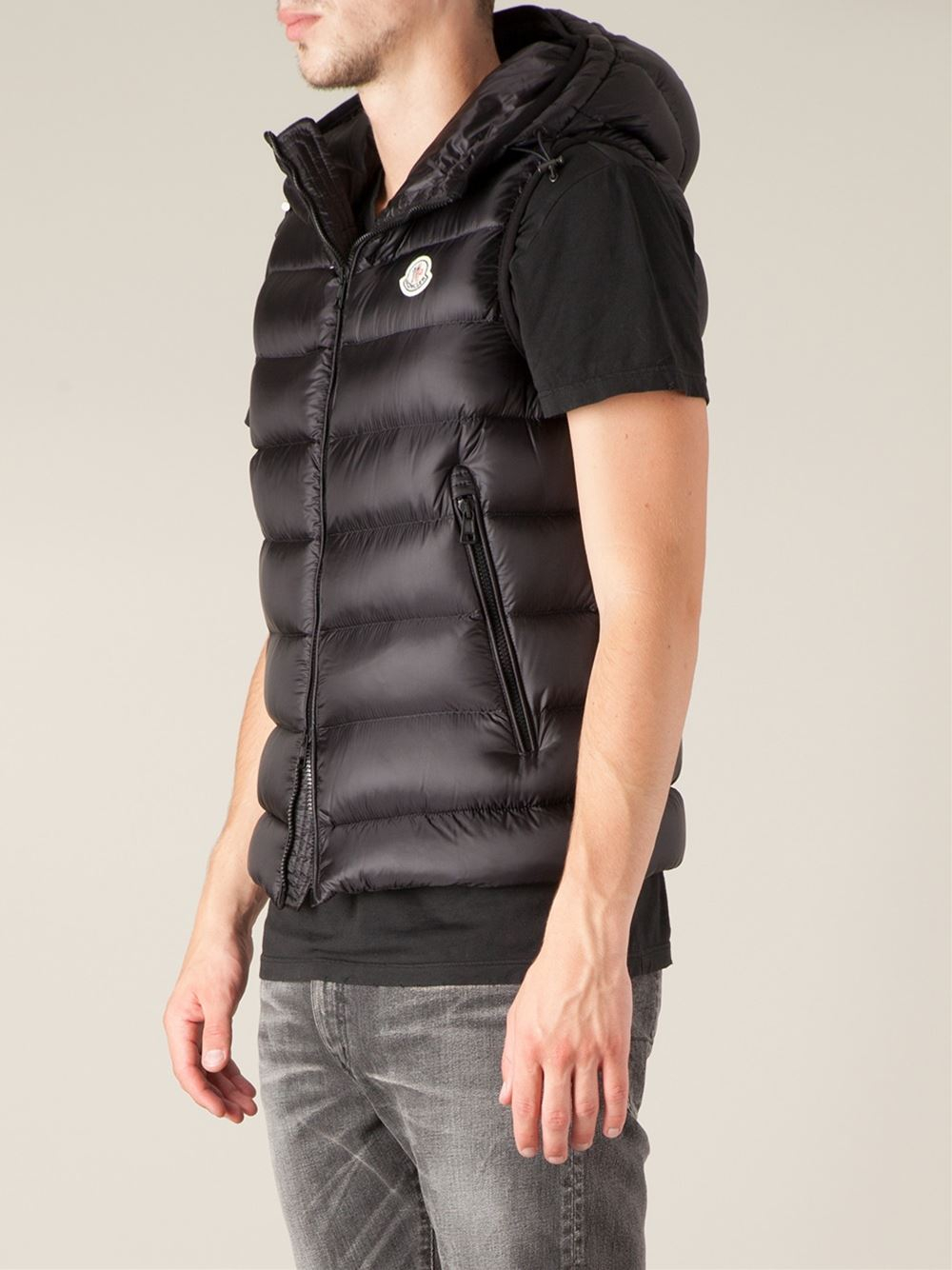 moncler padding vest