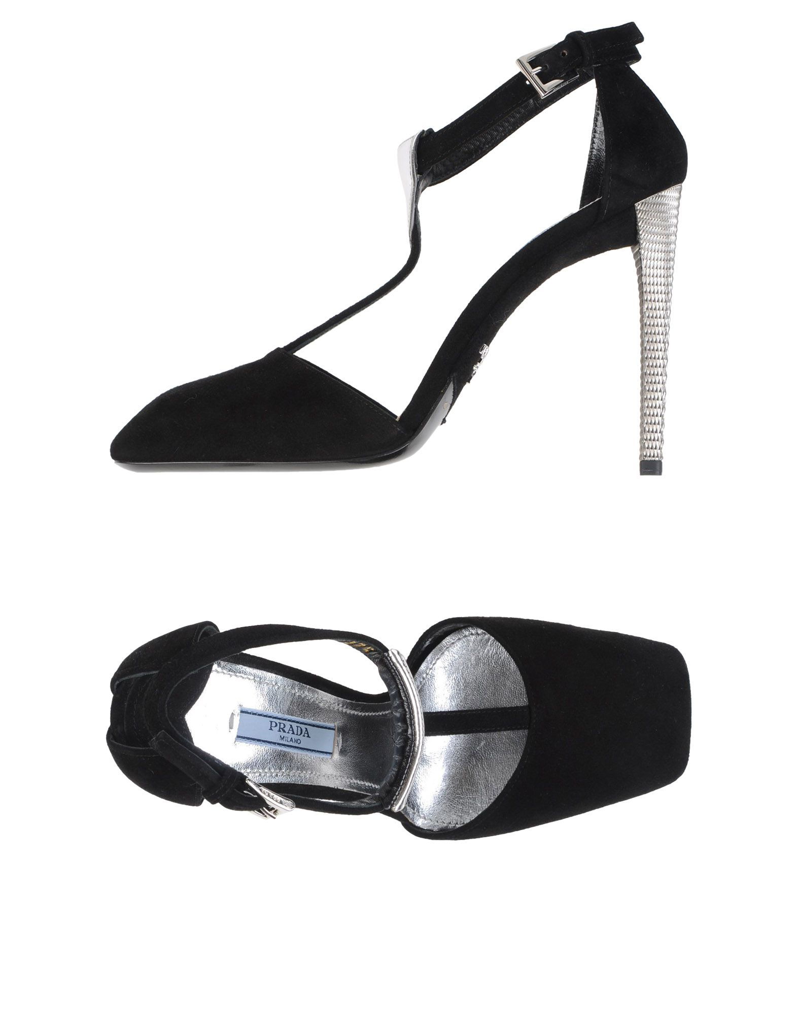 black prada sandals lyst prada sandals in black black prada sandals lyst prada sandals in black