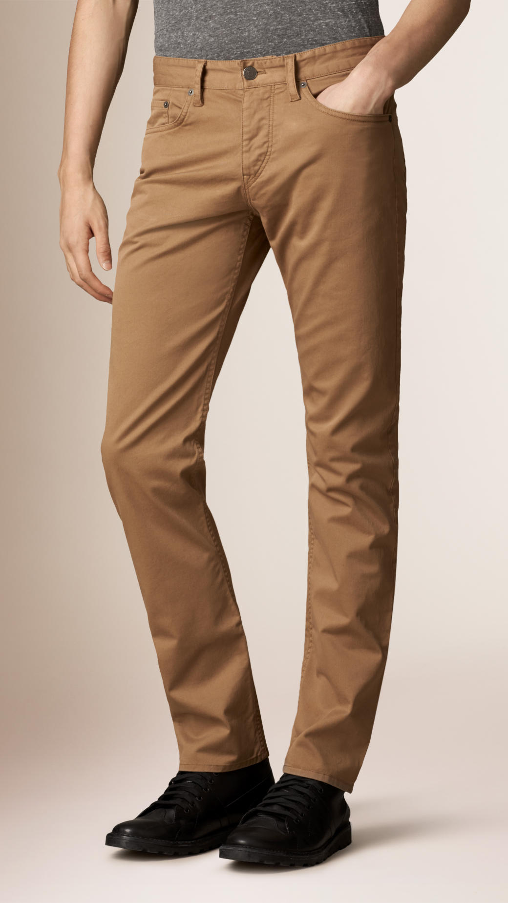 burberry jeans brown