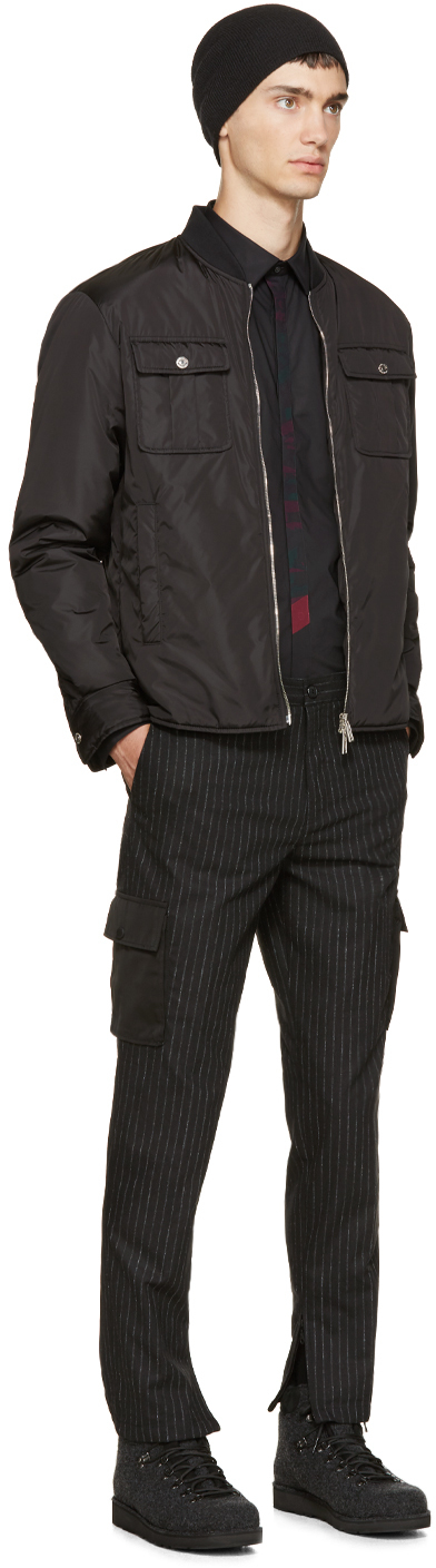 pinstripe cargo pants