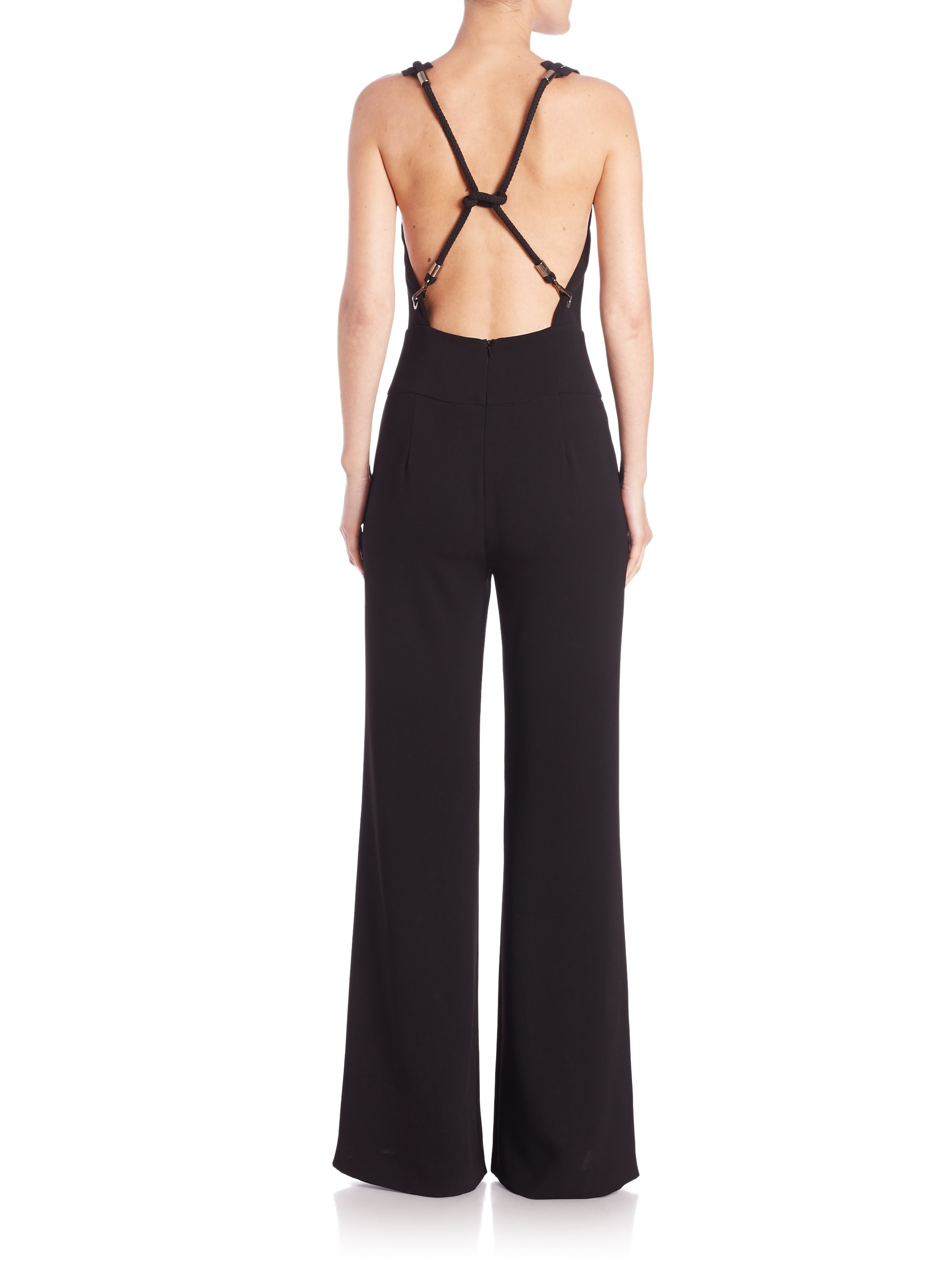 max mara black jumpsuit