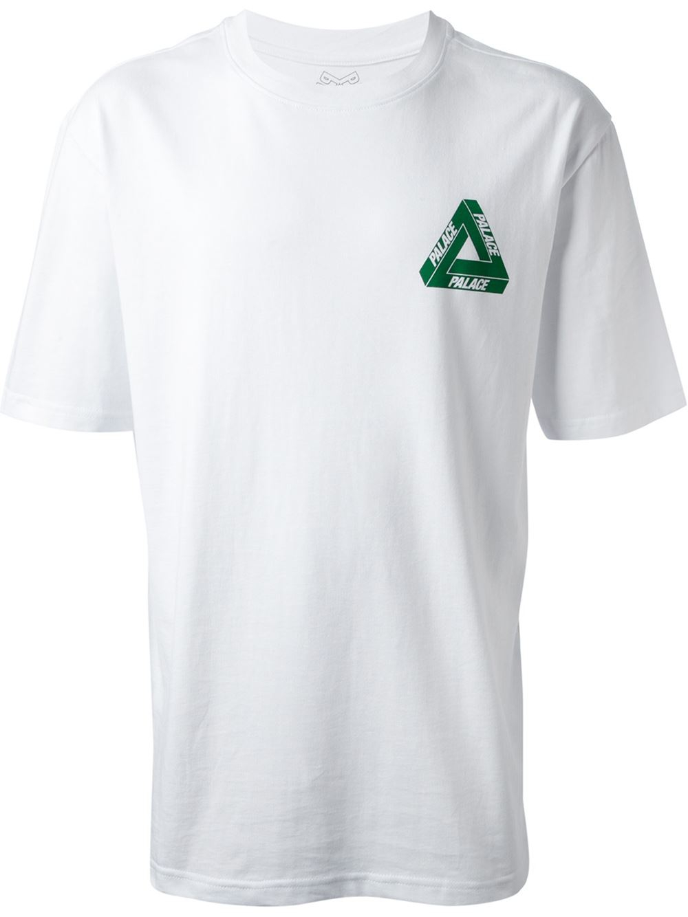 Palace Triangle Logo Tshirt in White 
