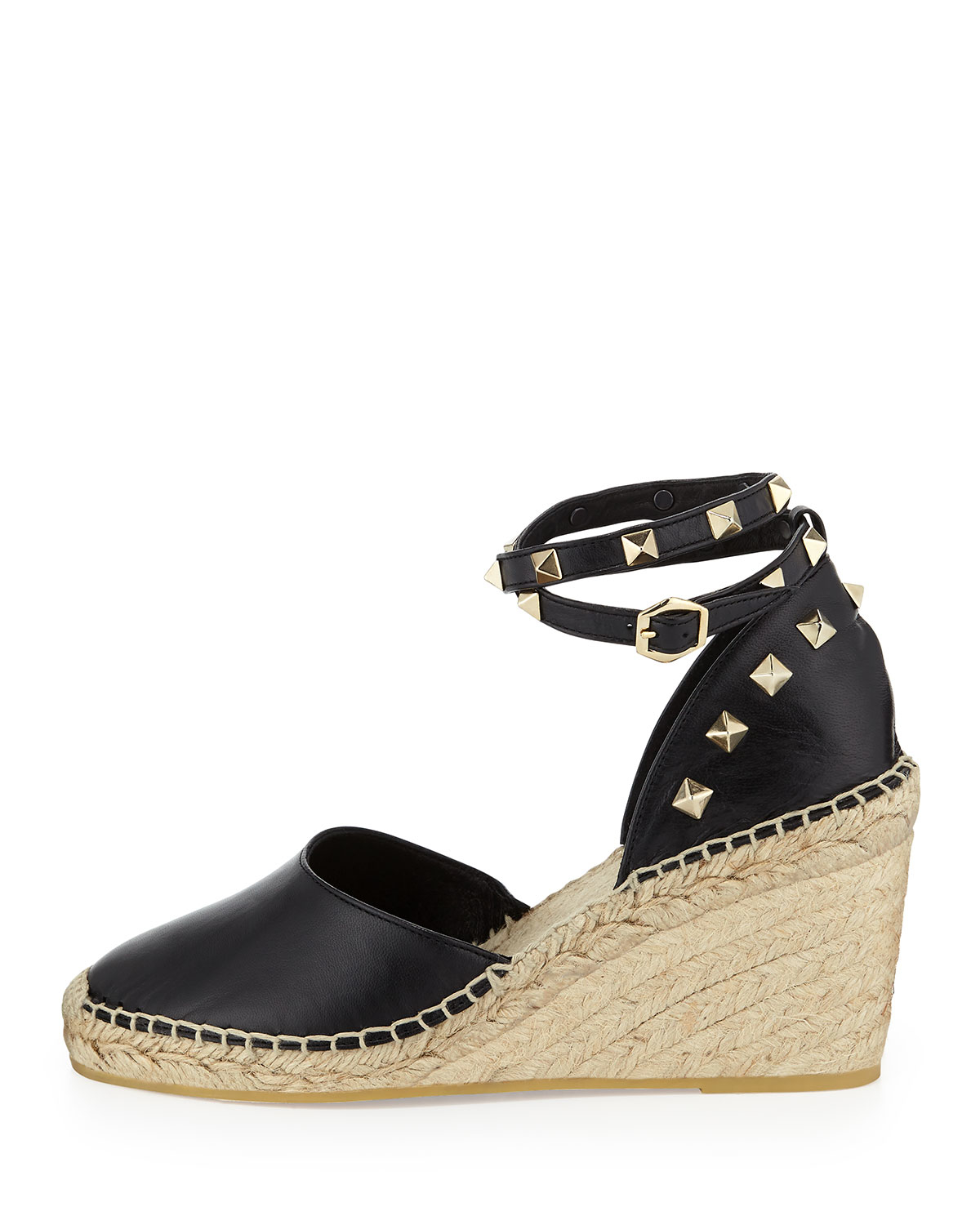 espadrille wedges with studs