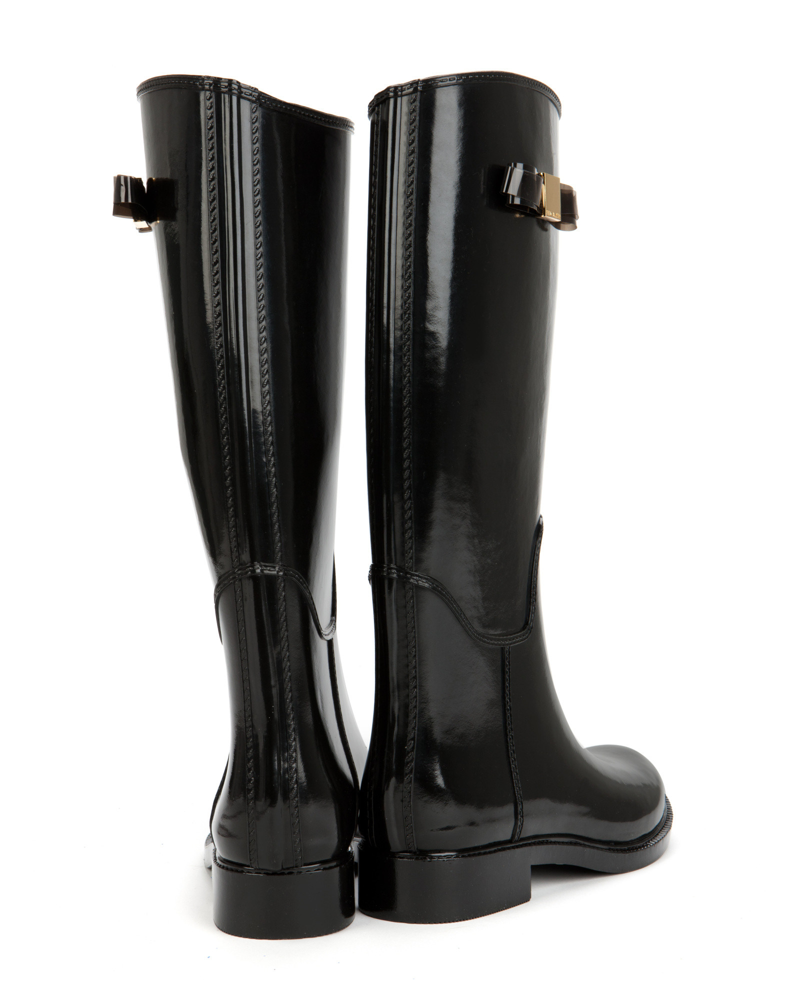 ted baker long black boots